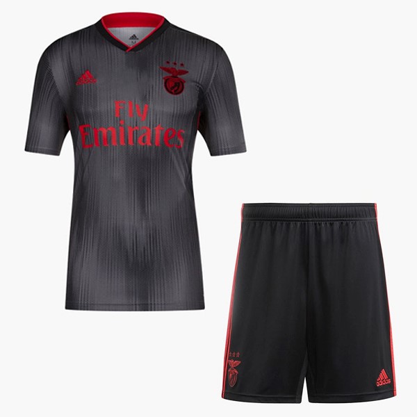 Camiseta Benfica 2ª Niño 2019/20 Negro Gris